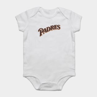 classic padres Baby Bodysuit